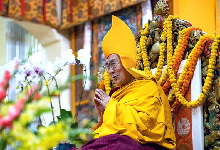 человек мира Далай-Лама 14