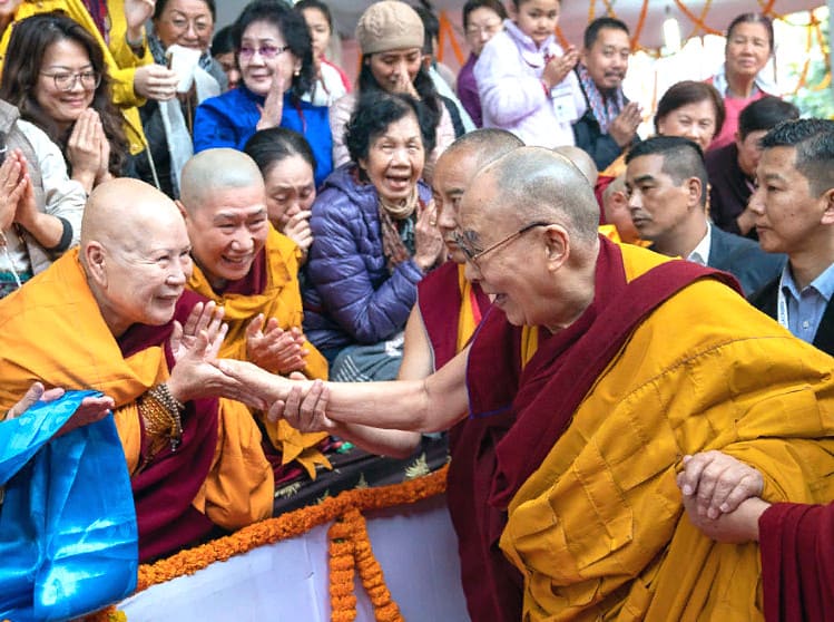 встреча с Далай Ламой 14